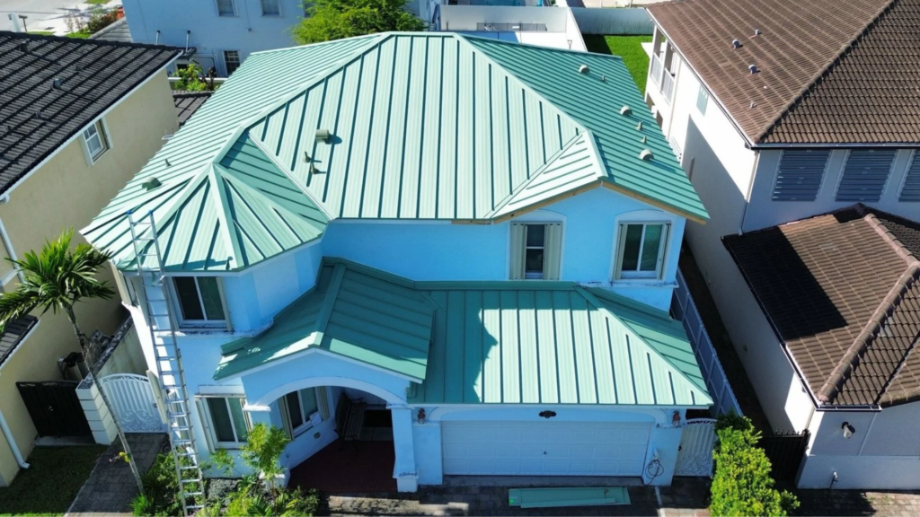 roof replacement project on a residential home in Florida