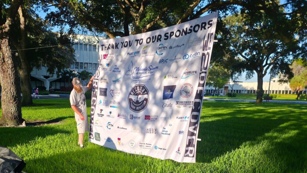 Trade Productions participating in 5K Run for Recovery community event
