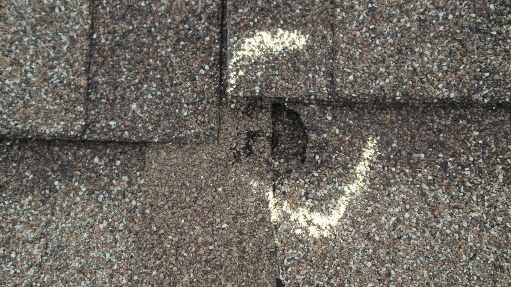 roof repair caused by cheap roofing underlayment