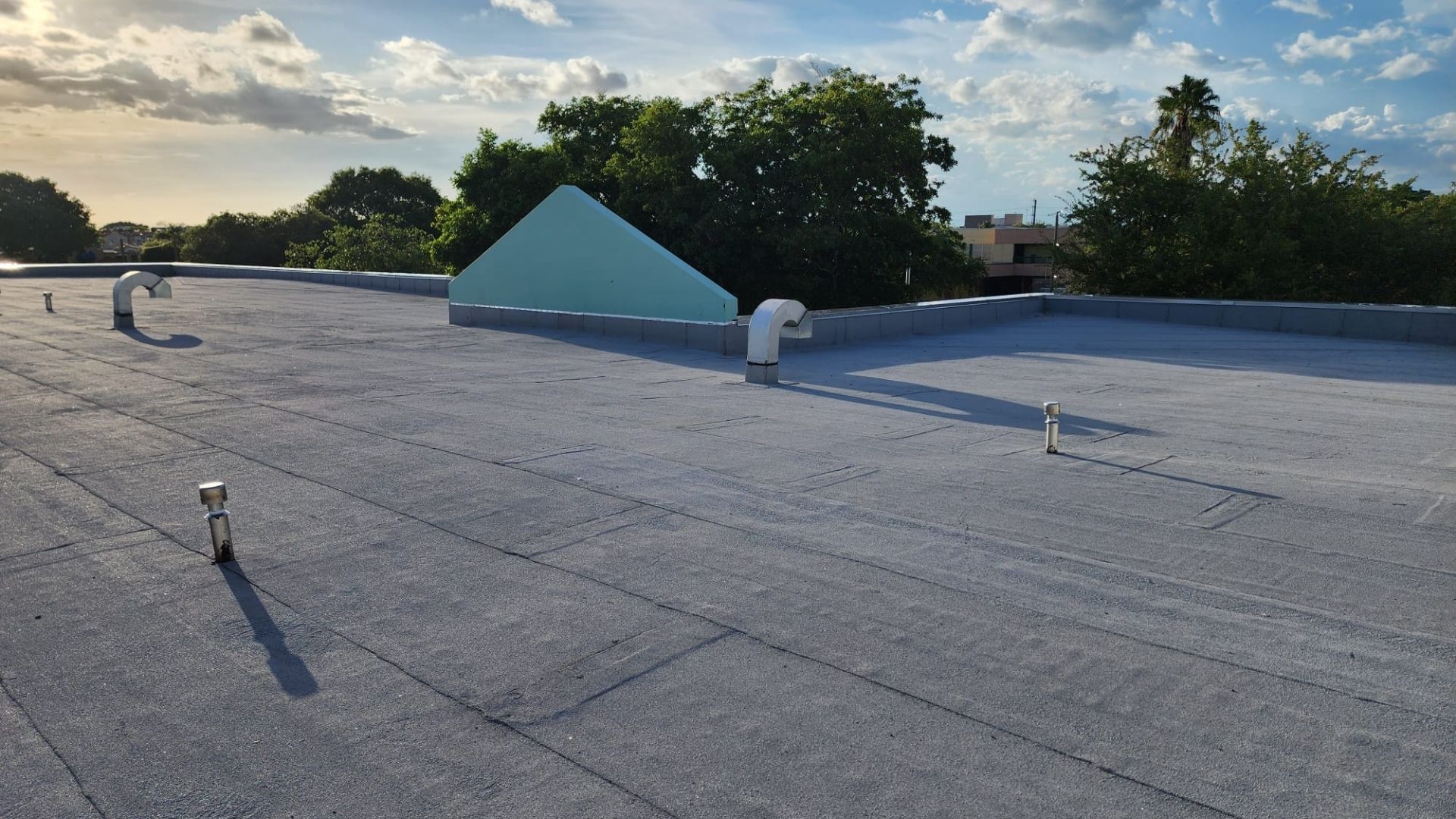 flat roof systems comparison TPO vs EPDM vs modified bitumen