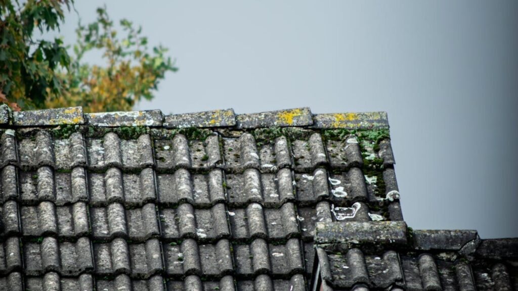 storm damage on roofs after repeated hurricanes in Florida