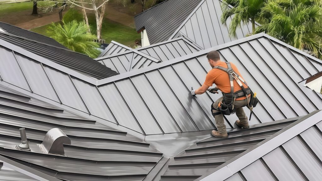 Roof Repair Near Me showing why temporary roof fixes fail during Florida storm season