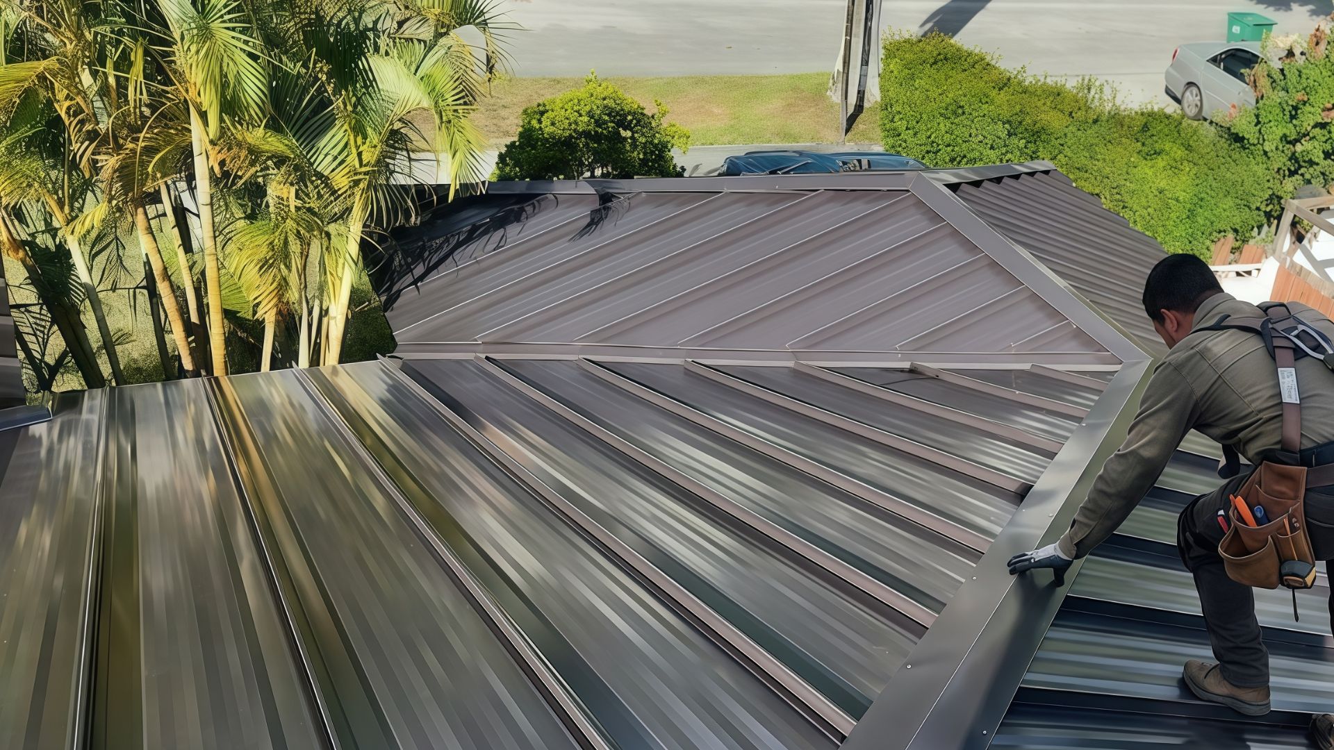 Roof repair near me service fixing a small roof leak before roof replacement becomes necessary