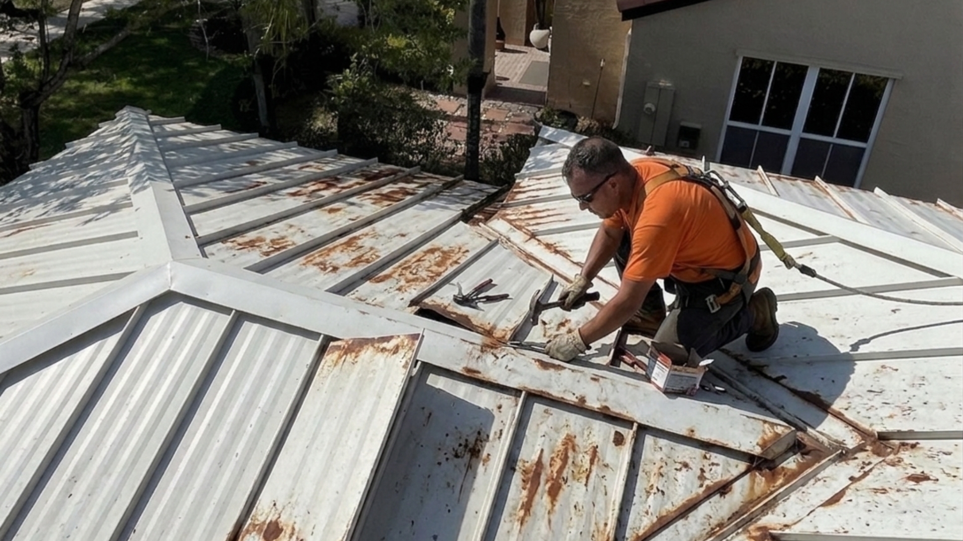 roof repair turns into roof replacement during roof inspection in Florida