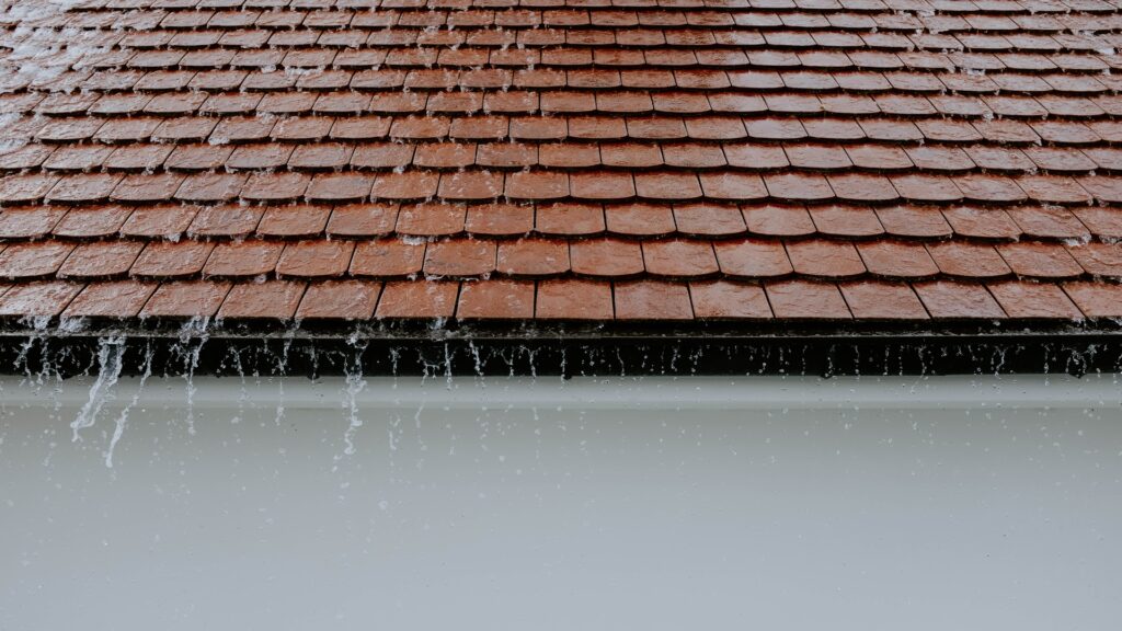 Roofing system protecting a home from water damage in South Florida