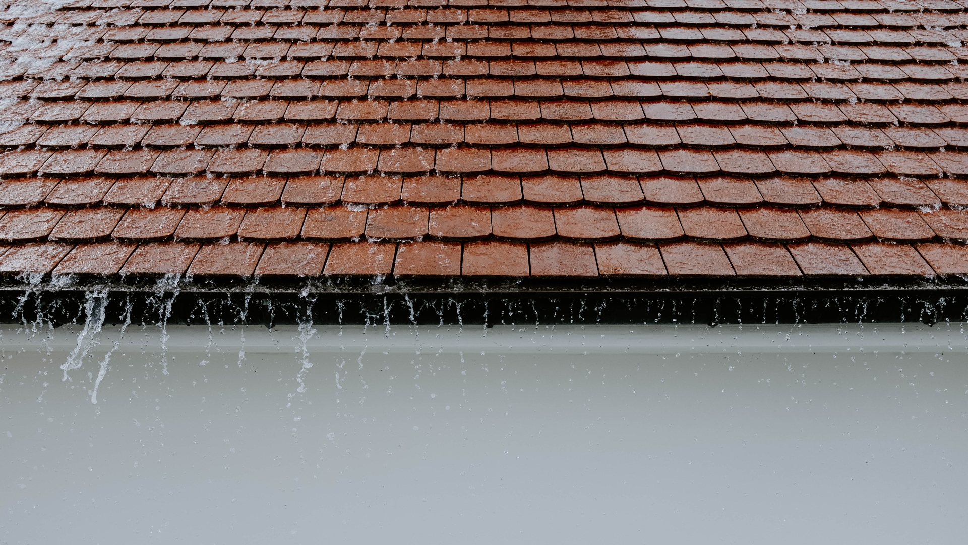 Roofing system protecting a home from water damage in South Florida