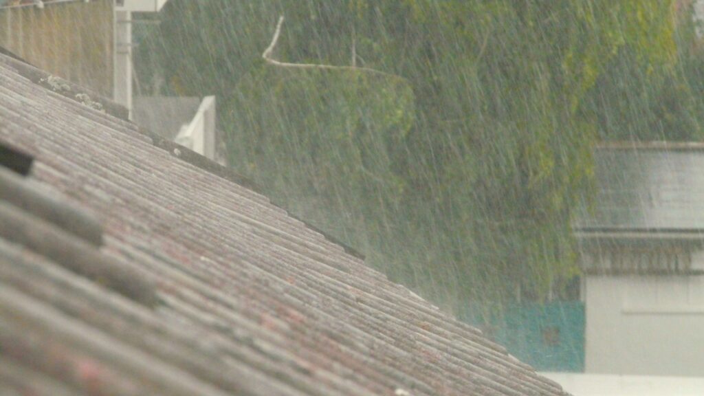 Roof leak after heavy rain showing hidden storm damage