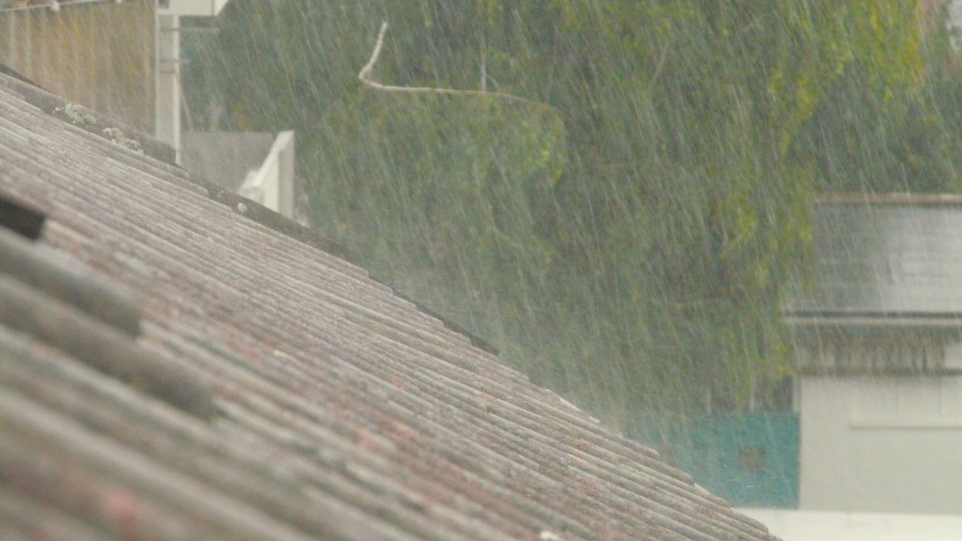 Roof leak after heavy rain showing hidden storm damage