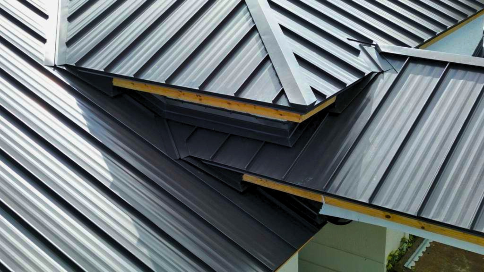 Roof pitch affecting drainage and storm resistance