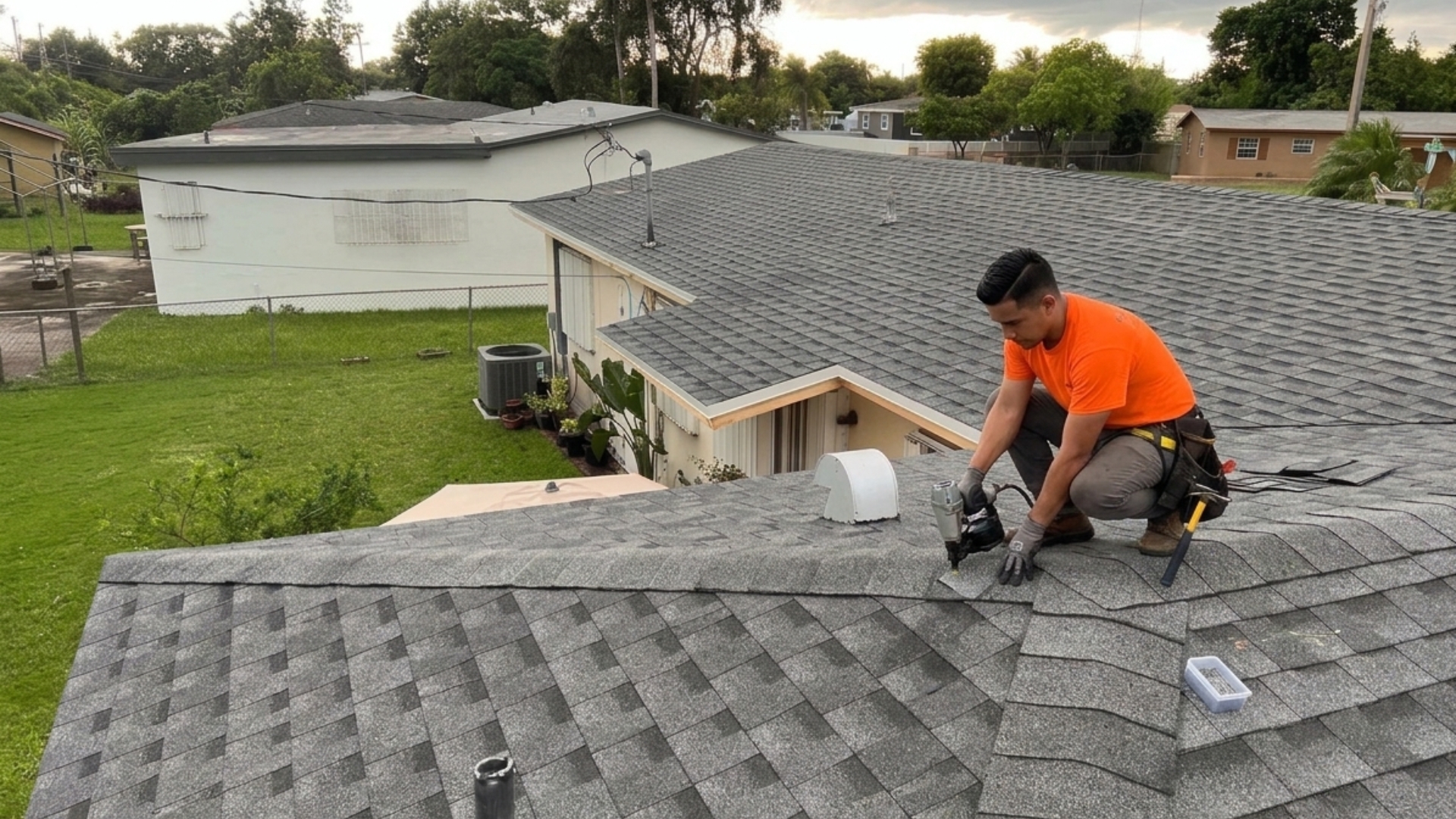 Signs Your Roof Needs Immediate Repair After Florida Heat Damage on a Florida home