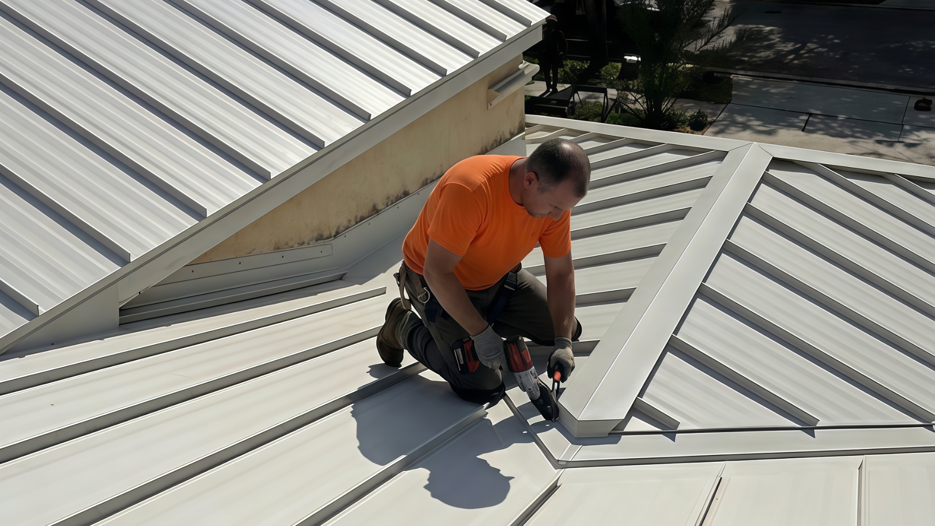 Roof repair or roof replacement inspection for a Florida home